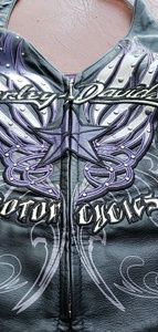 Large harley leather halter